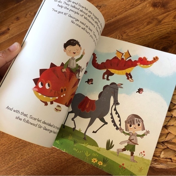 Children’s book: The Scarlet Dragon by: Rosa Foy paperback - Picture 2 of 4